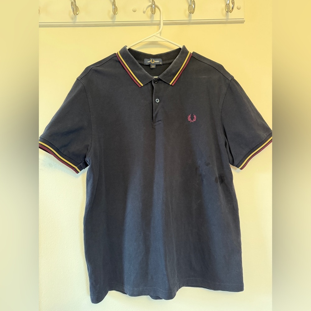 Fred Perry Polo, Navy, XL